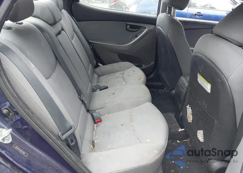 2013 Hyundai Elantra Gls from USA, damaged, VIN 5NPDH4AE3DH179834